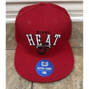 Miami heat NBA ultra game  snapback hat cap